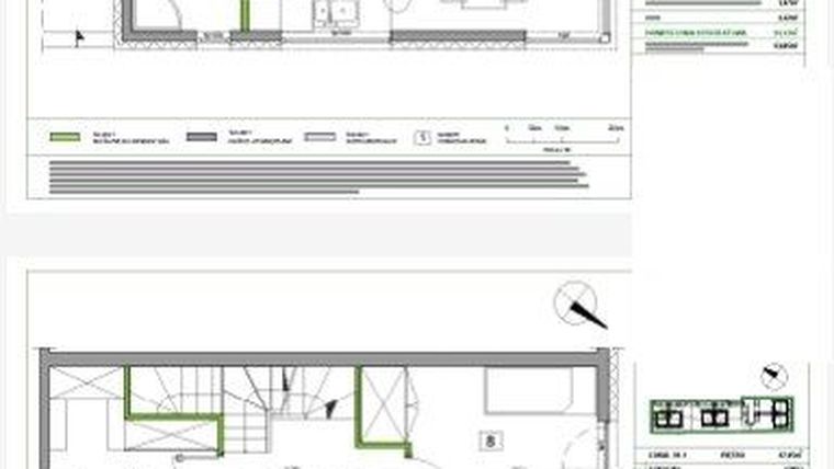 Rzut - Dom na sprzedaż 4 pokoje o powierzchni 92,15 m² - numer 3A.1 w Wawer Park II