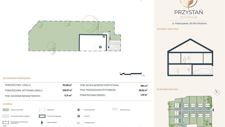 Rzut - Dom na sprzedaż 5 pokoi o powierzchni 151,66 m² - numer B2 w Przystań Złotokłos