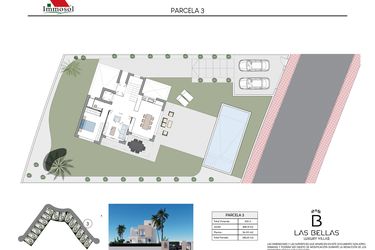 Rzut - Dom na sprzedaż 3 pokoje o powierzchni 330,11 m² - numer 3 w Las Bellas Luxury Villas