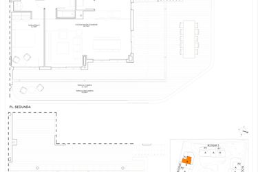 Rzut - Mieszkanie na sprzedaż 3 pokoje o powierzchni 126,2 m² - numer 5.1.1.2A w Idylicc