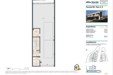 Rzut - Mieszkanie na sprzedaż 4 pokoje o powierzchni 273,2 m² - numer 2 w Idilia  Meraki