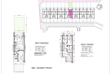 Rzut - Dom na sprzedaż 4 pokoje o powierzchni 119 m² - numer m8 w Zielony Zakątek etap 2