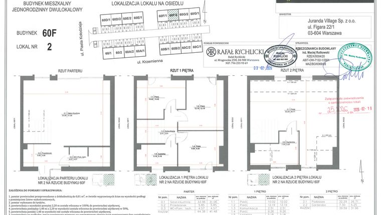 Rzut - Mieszkanie na sprzedaż 5 pokoi o powierzchni 112,6 m² - numer P1 w Juranda Village etap II