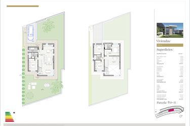 Rzut - Dom na sprzedaż 4 pokoje o powierzchni 163,3 m² - numer 33 w Domy w Polop - 51667921