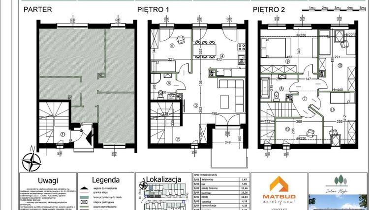 Rzut - Mieszkanie na sprzedaż 6 pokoi o powierzchni 114,15 m² - numer 21BL/2 w Zielone Alejki etap II