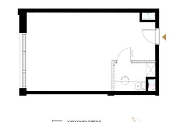 Rzut - Lokal użytkowy na sprzedaż 1 pokój o powierzchni 41,97 m² - numer 30 w BIZPARK D