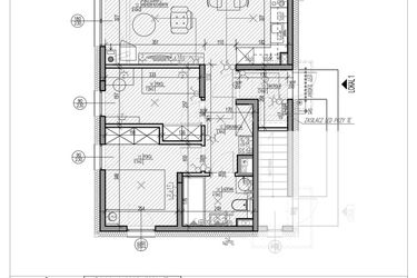 Rzut - Mieszkanie na sprzedaż 3 pokoje o powierzchni 55,52 m² - numer D3.1 w HEJ! Baniocha D