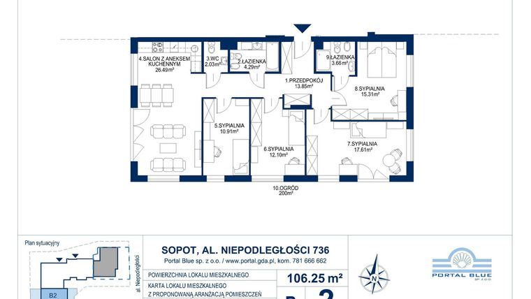 Apartamenty Sopotu Portal Blue