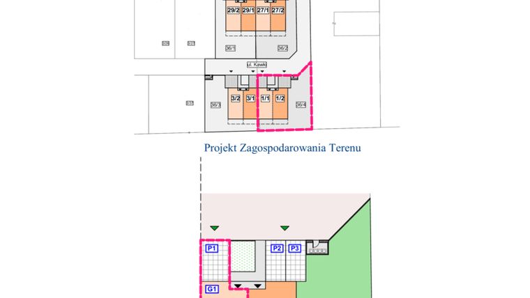 Rzut - Dom na sprzedaż 4 pokoje o powierzchni 113,18 m² - numer 1.1 w Osiedle Drozdowa II
