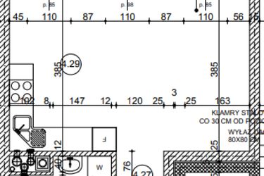 Rzut - Mieszkanie na sprzedaż 1 pokój o powierzchni 30,6 m² - numer 20.28 w Osiedle Wyszyńskiego