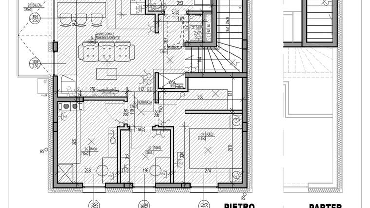 Rzut - Mieszkanie na sprzedaż 4 pokoje o powierzchni 64,64 m² - numer C5.2 w HEJ! Baniocha C