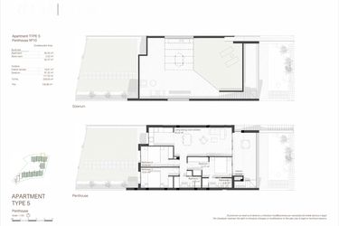 Rzut - Dom na sprzedaż 3 pokoje o powierzchni 117,03 m² - numer 10 w Domy w San Javier - 34403440