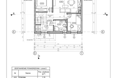 Rzut - Mieszkanie na sprzedaż 3 pokoje o powierzchni 51,48 m² - numer 11D w Słoneczny Nowy Otok - Malownicza V