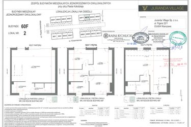 Rzut - Mieszkanie na sprzedaż 5 pokoi o powierzchni 112,6 m² - numer P1 w Juranda Village etap II