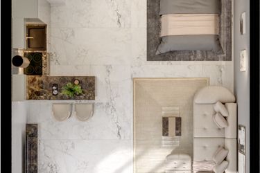 Rzut - Mieszkanie na sprzedaż 1 pokój o powierzchni 39,53 m² - numer B2/6/93 w GEMINI G-7