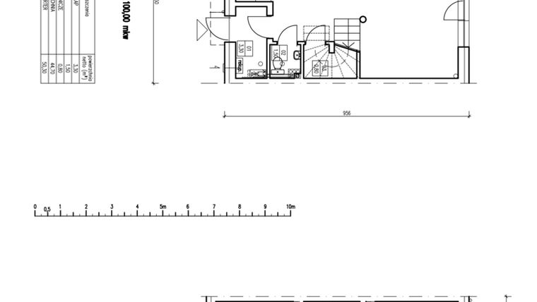 Rzut - Dom na sprzedaż 4 pokoje o powierzchni 100 m² - numer P4 w Iwiny Park etap III