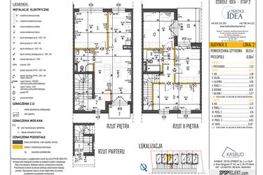 Rzut - Mieszkanie na sprzedaż 5 pokoi o powierzchni 110,07 m² - numer 3-L2 w Osiedle Idea etap II