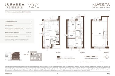 Rzut - Dom na sprzedaż 5 pokoi o powierzchni 123,23 m² - numer 72_1 w Juranda Residence