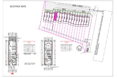 Rzut - Dom na sprzedaż 3 pokoje o powierzchni 77,66 m² - numer bm5 w Zielony Zakątek etap 2