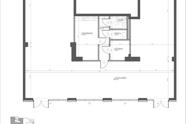 Rzut - Lokal użytkowy na sprzedaż 1 pokój o powierzchni 262,32 m² - numer U-6 w Nałęczowska etap II
