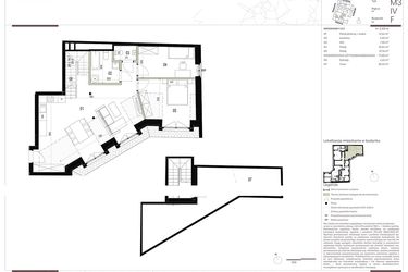 Rzut - Mieszkanie na sprzedaż 3 pokoje o powierzchni 71,69 m² - numer F.4.2 w Nowa Stawowa