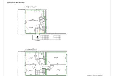 Rzut - Mieszkanie na sprzedaż 5 pokoi o powierzchni 86,65 m² - numer 36 w ul. Paszkowskiego/Pękowicka