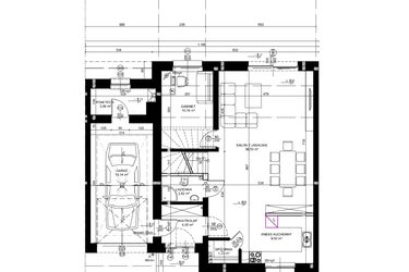 Rzut - Dom na sprzedaż 5 pokoi o powierzchni 149 m² - numer 279_1 w Osiedle Droga Hrabska etap III