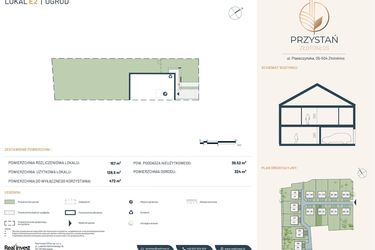 Rzut - Dom na sprzedaż 5 pokoi o powierzchni 157,29 m² - numer E2 w Przystań Złotokłos