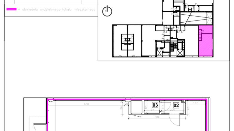 Rzut - Lokal użytkowy na sprzedaż 1 pokój o powierzchni 82,34 m² - numer 1.C.10 w Nowe Miasto Polesie etap IIIa
