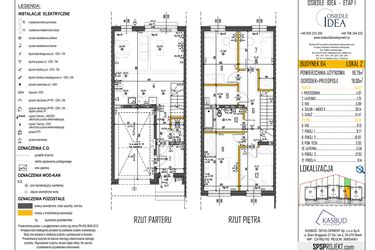 Rzut - Dom na sprzedaż 5 pokoi o powierzchni 116,79 m² - numer 64-L2 w Osiedle Idea etap I