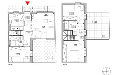 Rzut - Dom na sprzedaż 4 pokoje o powierzchni 81,49 m² - numer RJ5/C2/C12/A w Robyg Jagodno