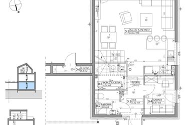 Rzut - Dom na sprzedaż 6 pokoi o powierzchni 139,68 m² - numer 2B w Wille przy Lesie