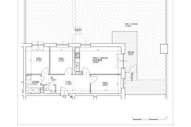 Rzut - Mieszkanie na sprzedaż 4 pokoje o powierzchni 63,96 m² - numer 32 w Północna 26
