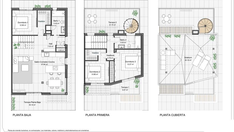 Rzut - Dom na sprzedaż 3 pokoje o powierzchni 121,38 m² - numer 6 w Bliźniak w Polopie - 22913965
