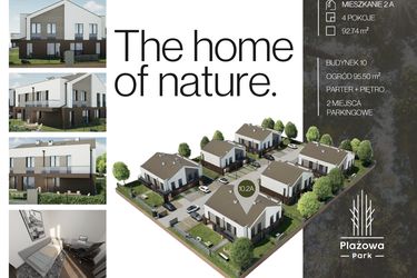 Rzut - Dom na sprzedaż 4 pokoje o powierzchni 92,74 m² - numer 10.2A w Plażowa Park Głowno