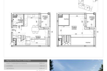 Rzut - Mieszkanie na sprzedaż 1 pokój o powierzchni 52,62 m² - numer 73 w Wave etap II
