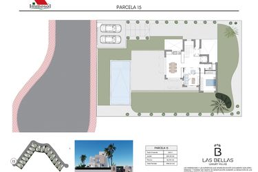Rzut - Dom na sprzedaż 3 pokoje o powierzchni 330,11 m² - numer 15 w Las Bellas Luxury Villas