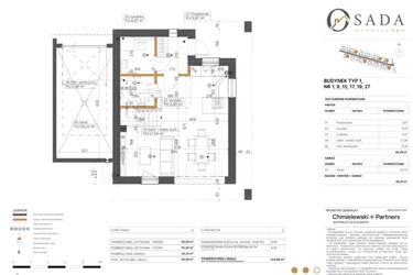 Rzut - Dom na sprzedaż 4 pokoje o powierzchni 125 m² - numer I/62 w Osada Magdalenka