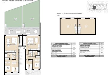 Rzut - Dom na sprzedaż 2 pokoje o powierzchni 166,54 m² - numer 3 w Domy w Torrevieja - 50973696