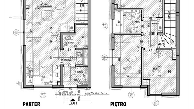 Rzut - Mieszkanie na sprzedaż 4 pokoje o powierzchni 66,13 m² - numer J6.1 w HEJ! Baniocha J