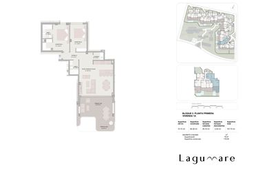 Rzut - Mieszkanie na sprzedaż 2 pokoje o powierzchni 93,12 m² - numer 9_21A w Lagumare41