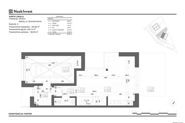 Rzut - Dom na sprzedaż 5 pokoi o powierzchni 136,85 m² - numer C w Domy z ogrodami w Gdyni