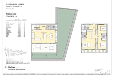 Rzut - Mieszkanie na sprzedaż 3 pokoje o powierzchni 138 m² - numer 3.10 w Evergreen Homes - Mijas