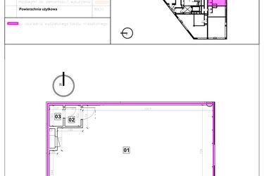 Rzut - Lokal użytkowy na sprzedaż 1 pokój o powierzchni 89,11 m² - numer 2.A.4 w Nowe Miasto Polesie etap IIIa