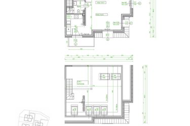 Rzut - Mieszkanie na sprzedaż 4 pokoje o powierzchni 90,13 m² - numer A.III.1 w Villa Rosenthal