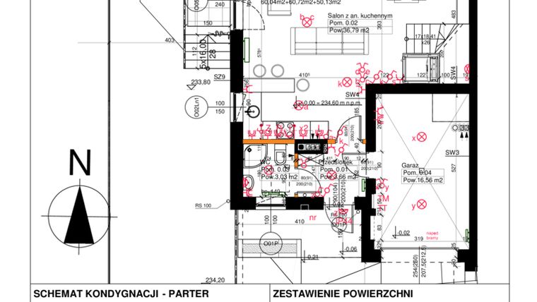Rzut - Dom na sprzedaż 6 pokoi o powierzchni 158,32 m² - numer D w Domy Klimatyczna