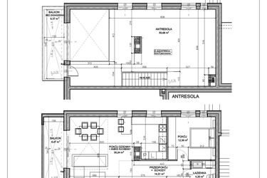 Rzut - Mieszkanie na sprzedaż 2 pokoje o powierzchni 116,89 m² - numer N.D.03.20 w Nobilis