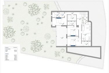 Rzut - Dom na sprzedaż 4 pokoje o powierzchni 347 m² - numer 1 w Willa w Benissa - 23133805
