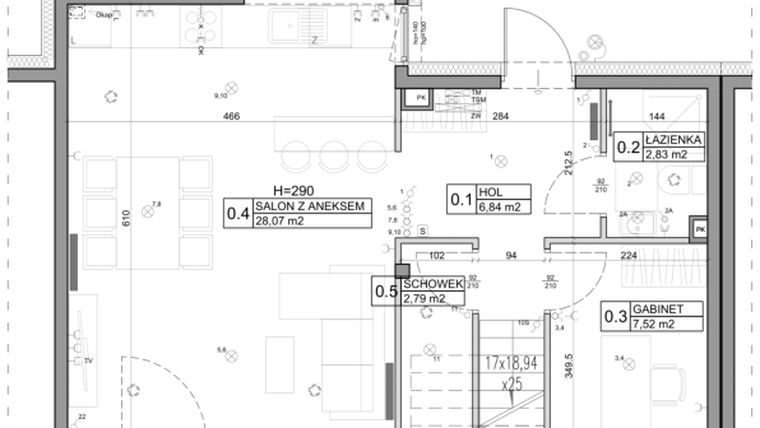Rzut - Dom na sprzedaż 5 pokoi o powierzchni 111,66 m² - numer 6 w Miasto Ogród 4