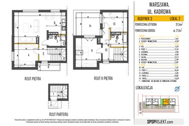 Rzut - Mieszkanie na sprzedaż 4 pokoje o powierzchni 97,54 m² - numer 4b/2 w Osiedle Korona
